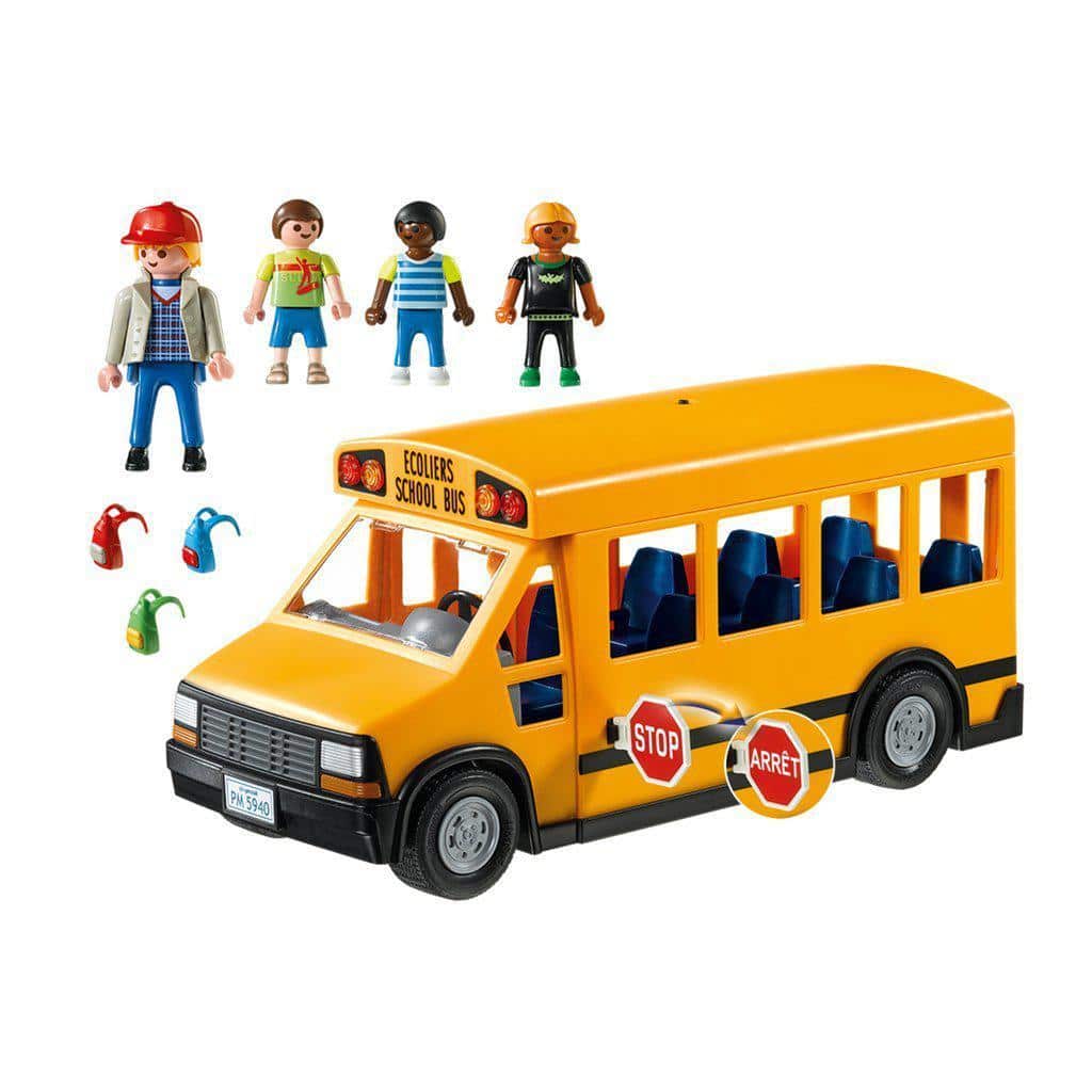 Playmobil School  Bus  A2Z Science Learning Toy  Store