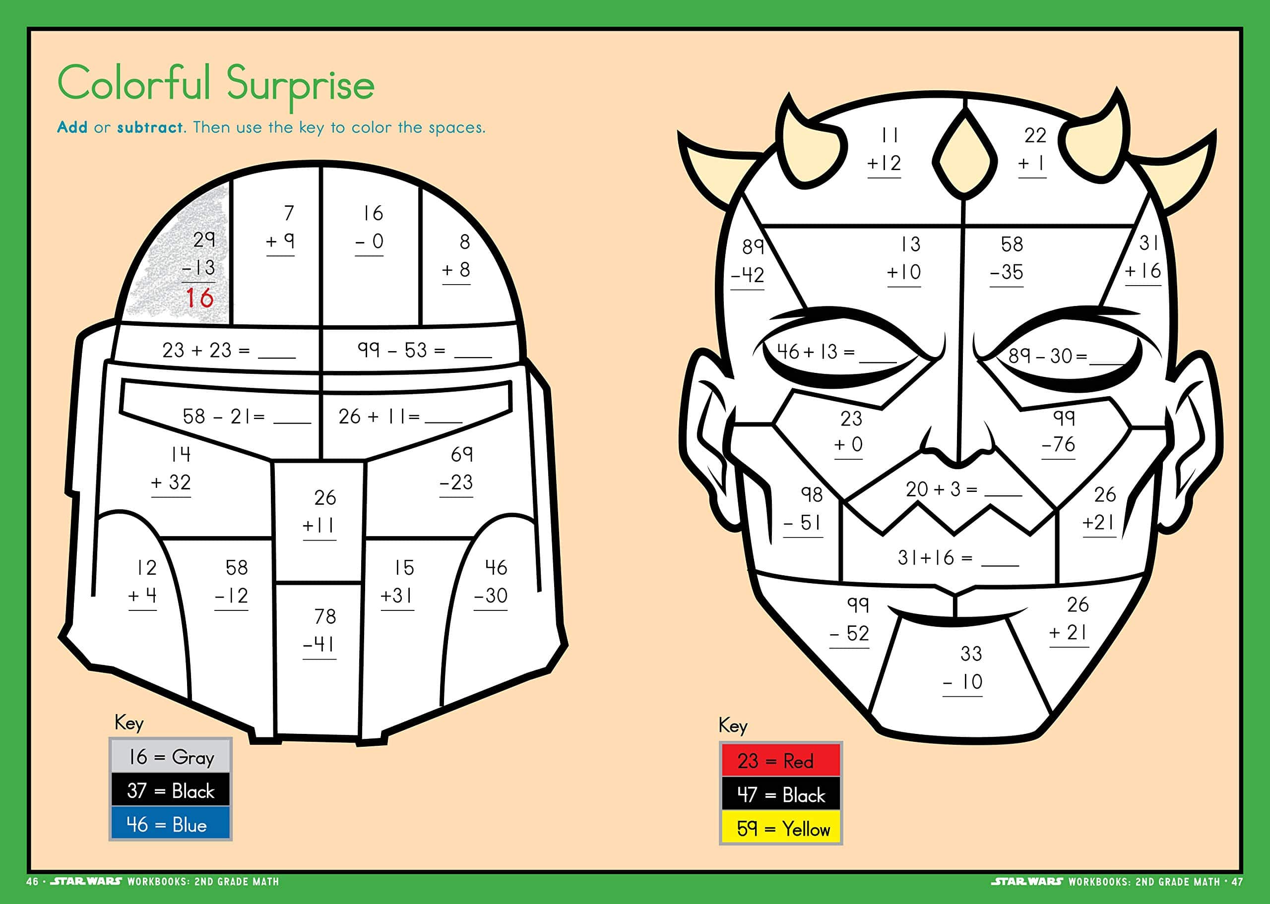 Star Wars Color By Math Worksheets Printable Math Coloring Ideas Multiplication And Division