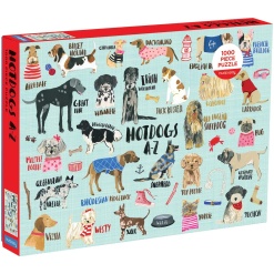 Hot Dogs A Z Puzzle by Mudpuppy