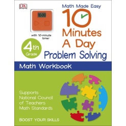 10 Minutes a Day Fourth Grade Problem Solving by Dorling Kindersley