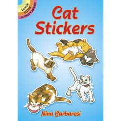 Cat Stickers by Dover Publications