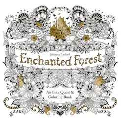 Enchanted Forest An Inky Quest and Coloring Book by Laurence King Publishg