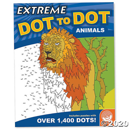 Extreme Dot to Dot Animals by MindWare