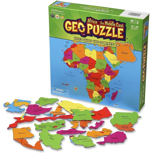 GeoPuzzle Africa Middle East by Geotoys