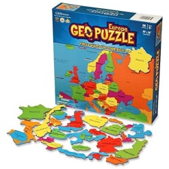 GeoPuzzle Europe by Geotoys