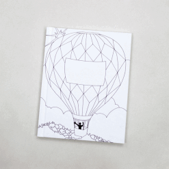 Hot Air Balloon Bare Book by Treetop Publishing