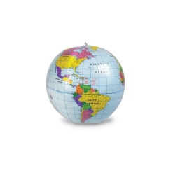 Inflatable World Globe 11 by Learning Resources