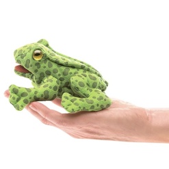 Mini Frog Puppet by Folkmanis