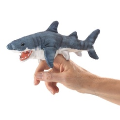 Mini Shark Puppet by Folkmanis