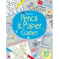 Pencil and Paper Games by Usborne