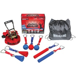 Slackers Ninjaline 30 Pro Kit with 7 Obstacles by Slackers