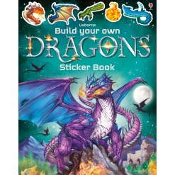 Build Your Own Dragons Sticker Book by Usborne