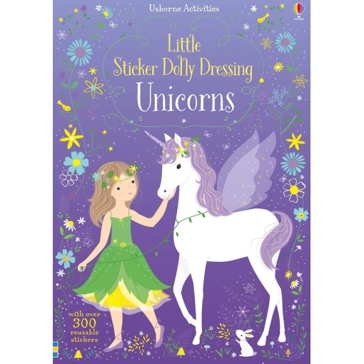 Little Sticker Dolly Dressing Unicorns by Usborne