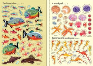 Little Stickers Aquarium by Usborne 3