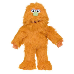 Orange Monster Puppet 30 by Silly Puppets