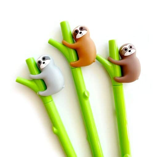 Sloth Gel Pen by Iwako 1