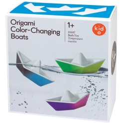 Color Changing Origami Boats by Kid O