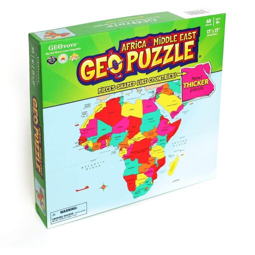 GeoPuzzle Africa Middle East by Geotoys 5