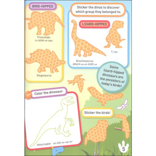 National Geographic Kids Dinos Sticker Activity Book by Penguin Random House 4