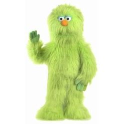 Green Monster Puppet by Silly Puppets