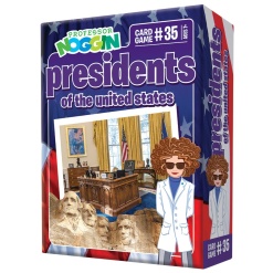 Professor Noggins Presidents of the United States Card Game by Outset Media