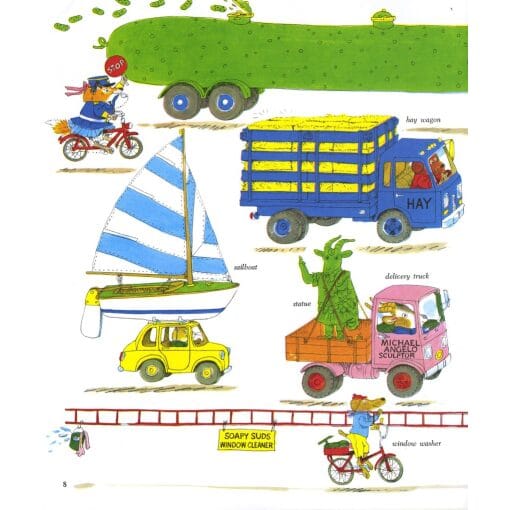 Richard Scarrys Cars and Trucks and Things That Go by Penguin Random House 4
