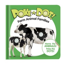 Poke A Dot Farm Animal Families by Melissa Doug