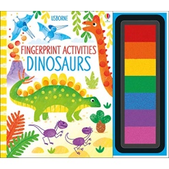 Fingerprint Activities Dinosaurs by Usborne
