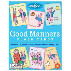 Good Manners Conversation Cards by eeBoo