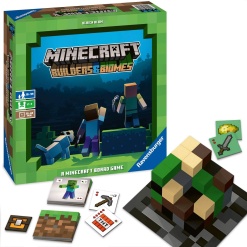 Minecraft Builders Biomes Board Game by Ravensburger
