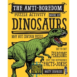 Boredom Buster Puzzle Activity Book of Dinosaurs by Sterling Publishing