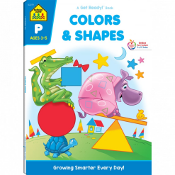 Colors Shapes Preschool Workbook by School Zone