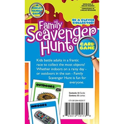 Family Scavenger Hunt Card Game by Outset Media 1