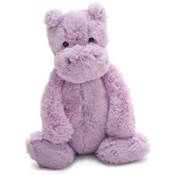 Bashful Lilac Hippo 12 by Jellycat