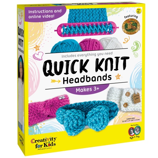 Quick Knit Headbands by Creativity for Kids