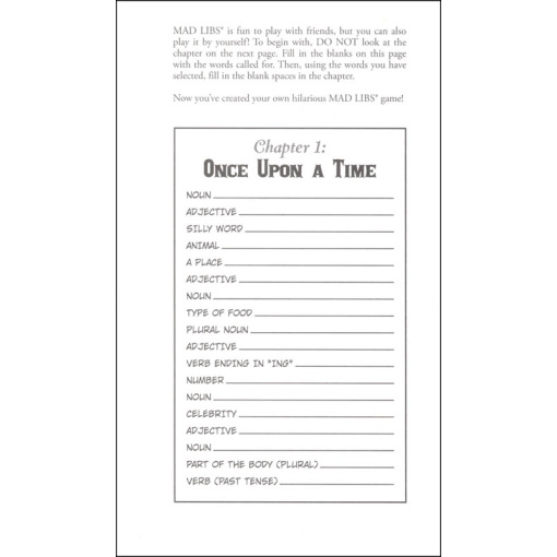 Once Upon a PICKLE Tales from Mad Libs by Penguin Random House 1