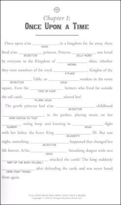 Once Upon a PICKLE Tales from Mad Libs by Penguin Random House 2