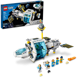 City Lunar Space Station by Lego