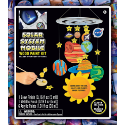 NASA Solar System Mobile Wood Paint Kit by Works of Ahhh