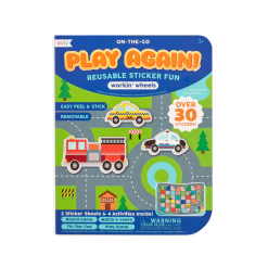 Play Again Working Wheels Reusable Sticker Fun by Ooly