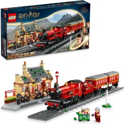 Harry Potter Hogwarts Express & Hogsmeade Station-by-Lego