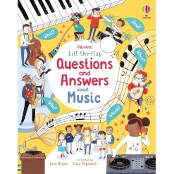 Lift-the-flap Questions and Answers About Music-by-Usborne