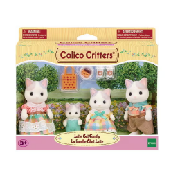 Calico Critters Latte Cat Family-by-Epoch Everlasting Play