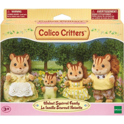 Calico Critters Walnut Squirrel Family-by-Epoch Everlasting Play