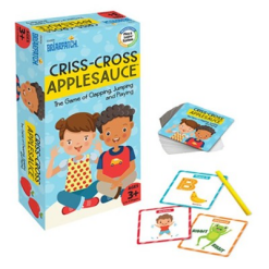 Criss Cross Applesauce Game-by-University Games